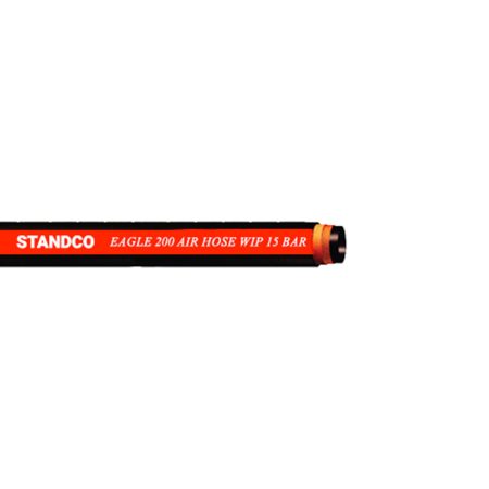 Close-up image of the Eagle 200 Air Hose showing its durable construction and flexible design.