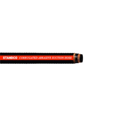 This image depicts a high-quality Corrugated Abrasive Suction Hose, designed to withstand rugged industrial environments and harsh suction conditions.