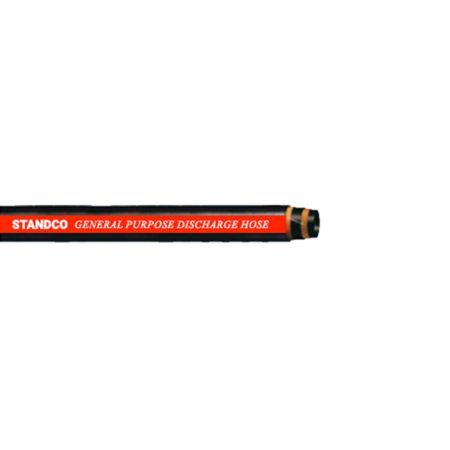 The image depicts a high-quality General Purpose Discharge Hose (EPDM), designed for versatile industrial applications, ensuring efficient fluid transfer and durability in various operating conditions.
