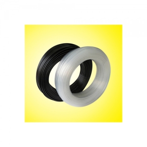 Close-up view of Nylon Tubing, a flexible and durable material used in various industrial and automotive applications.