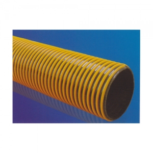 The PVC Grit Hose, featuring durable construction and abrasion-resistant properties, is depicted in the image, highlighting its suitability for industrial applications.