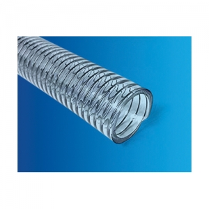 The PVC Spring Hose, a durable and flexible tubing solution, is showcased in this image, illustrating its versatile applications in various industries.